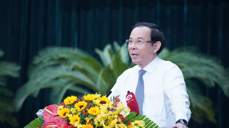 Bí thư Nguyễn Văn Nên: 'Có đồng chí phải rời vị trí để đất nước phát triển cũng là việc làm có ý nghĩa...'