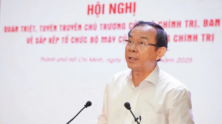 Bí thư Nguyễn Văn Nên: Bố trí, lựa chọn đúng cán bộ có vai trò then chốt khi sắp xếp bộ máy