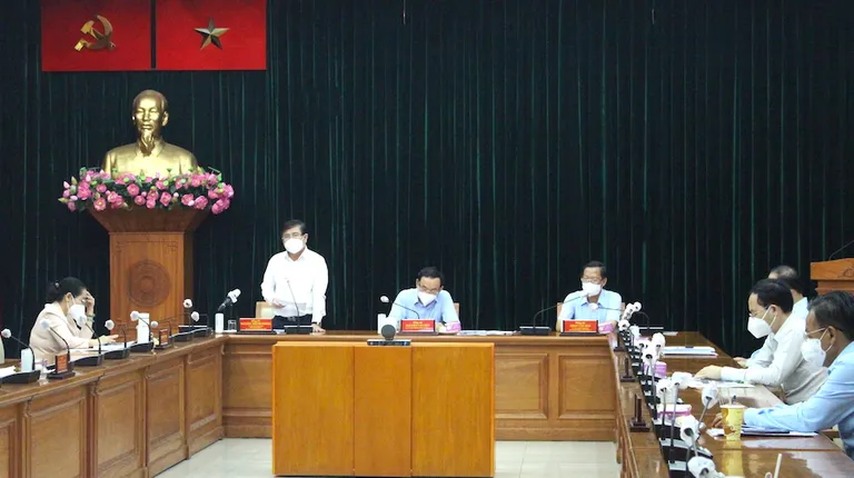 TP.HCM: Hội nghị Ban Chấp hành Đảng bộ mở rộng bàn biện pháp chống dịch