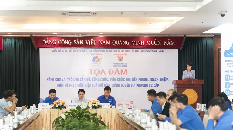 Cán bộ trẻ TP.HCM hiến kế gỡ 'điểm nghẽn' cho chính quyền địa phương 2 cấp