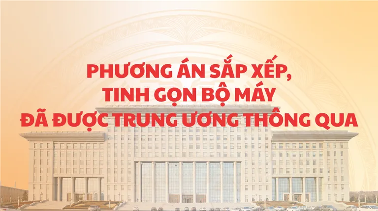 Cơ cấu bộ máy các cơ quan Đảng, Quốc hội, Chính phủ sau tinh gọn