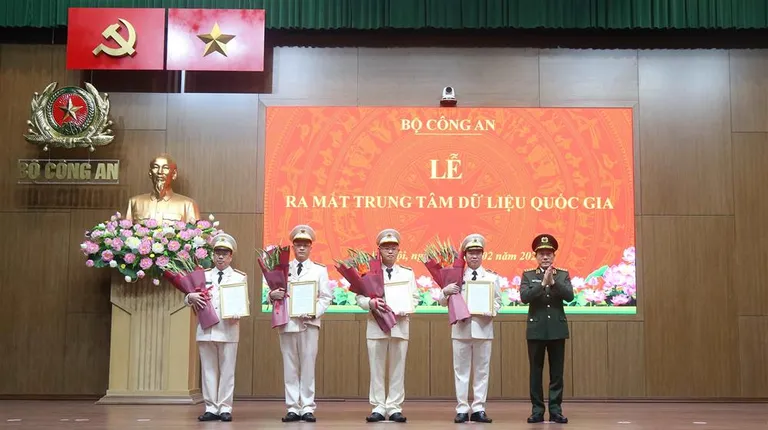 Bộ Công an ra mắt Trung tâm dữ liệu quốc gia