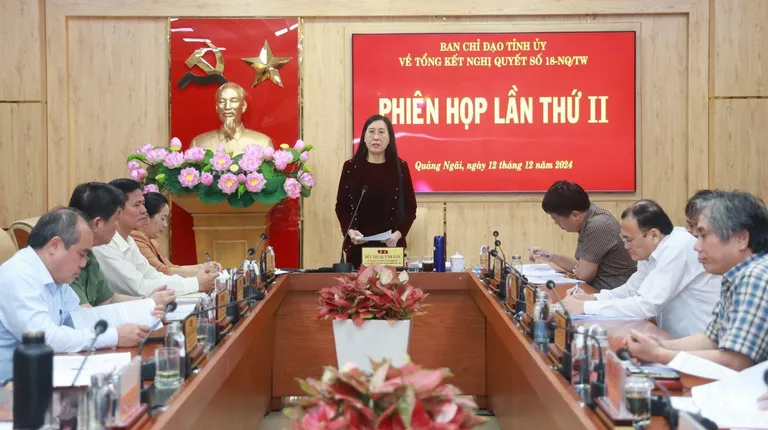 Chi tiết phương án sắp xếp, tinh gọn bộ máy tỉnh Quảng Ngãi