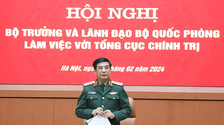 Tổng cục Chính trị tập trung xây dựng quy hoạch cán bộ các cấp nhiệm kỳ mới