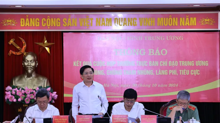 Ban Chỉ đạo Trung ương phòng, chống tham nhũng, tiêu cực thêm nhiệm vụ chống lãng phí