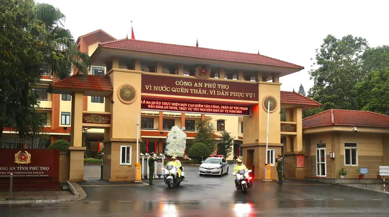 Công an Phú Thọ ra quân tấn công, trấn áp tội phạm dịp Tết 2025