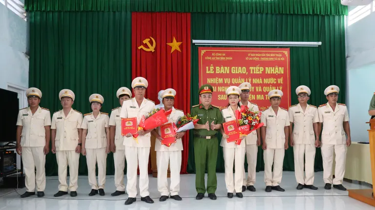 Chuyển giao Cơ sở cai nghiện ma túy Bình Thuận cho Công an tỉnh