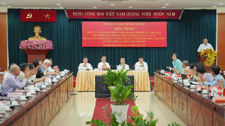 TP.HCM sắp xếp bộ máy, một việc do một cơ quan chủ trì, chịu trách nhiệm chính