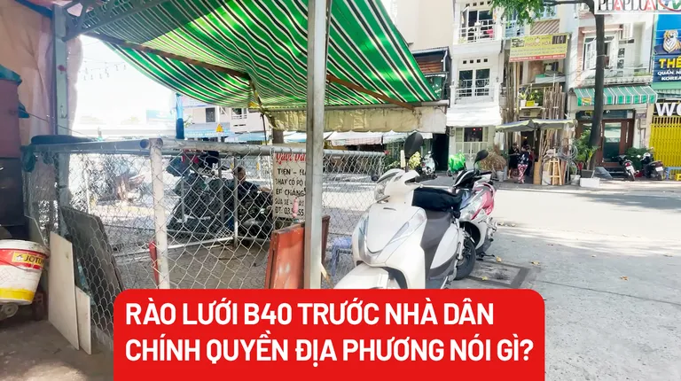 Dân khổ vì rào chắn ngang nhà, chính quyền địa phương nói gì?