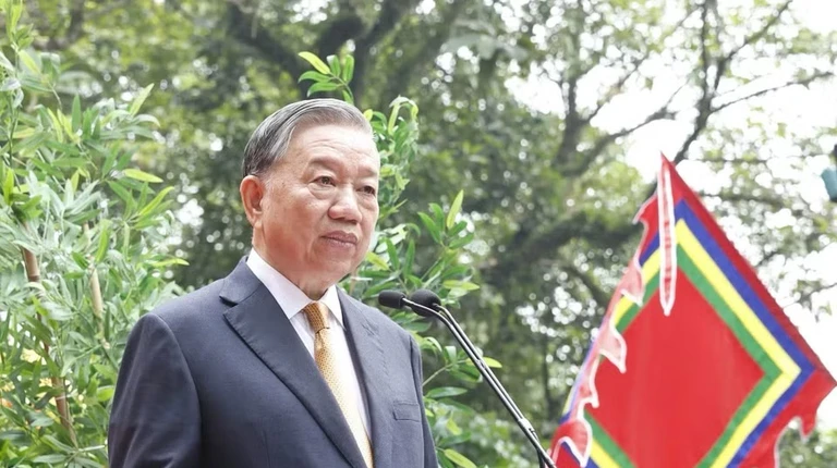 Toàn văn phát biểu của Tổng Bí thư, Chủ tịch nước Tô Lâm tại Lễ dâng hương tưởng niệm các Vua Hùng