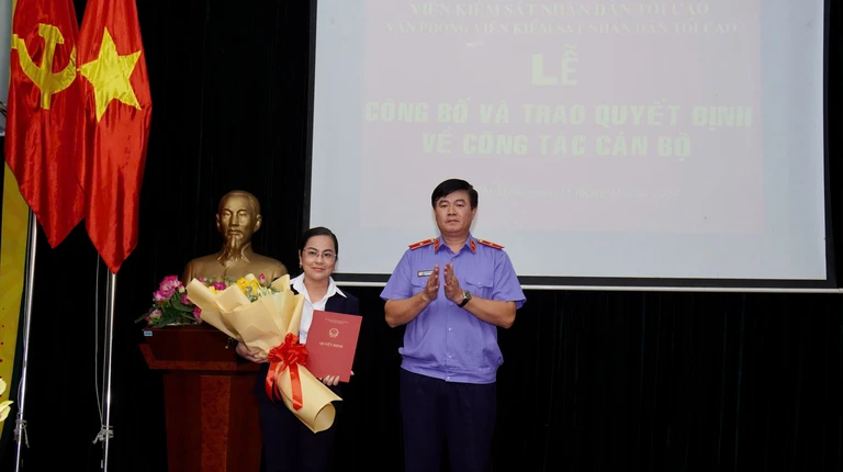 VKSND Tối cao, Văn phòng VKSND Tối cao tại TP.HCM có nhân sự mới