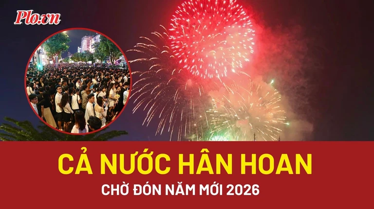 Hàng triệu người dân cả nước xuống phố đón năm mới 2026