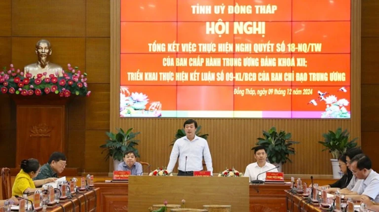 Phương án giảm 23 đầu mối, tinh gọn tổ chức bộ máy cấp tỉnh Đồng Tháp