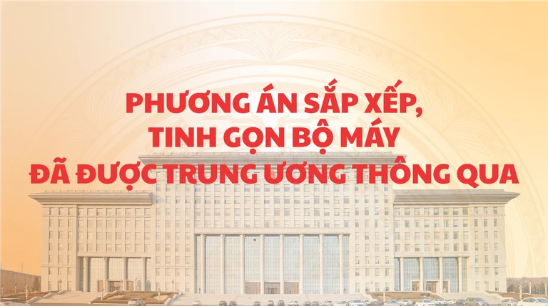 Cơ cấu bộ máy các cơ quan Đảng, Quốc hội, Chính phủ sau tinh gọn