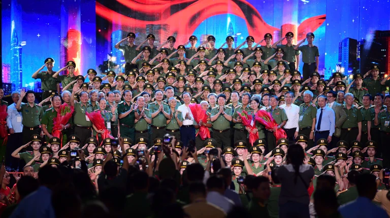 Gala nghệ thuật ‘Tổ quốc bình yên’- bản trường ca về lực lượng An ninh nhân dân