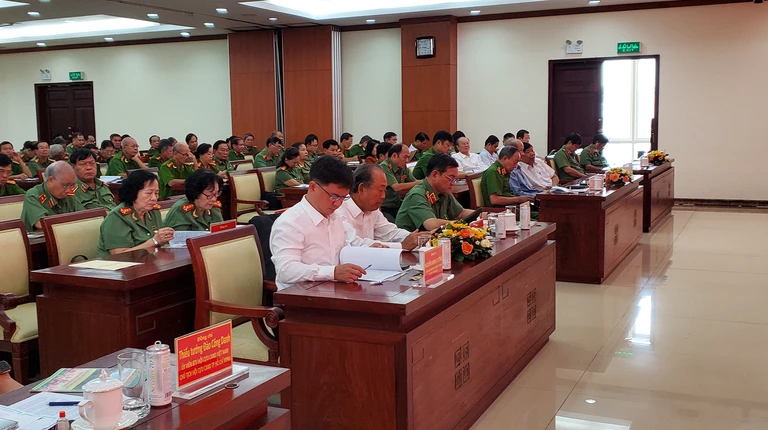 Hội Cựu Công an nhân dân cùng tham gia giữ gìn ANTT ở địa phương