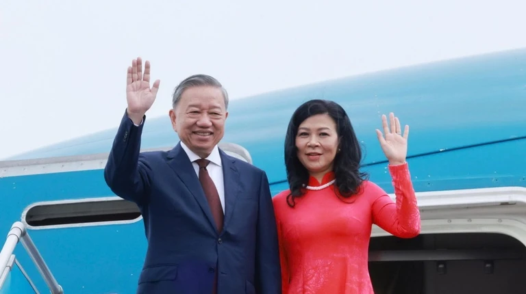 Tổng Bí thư, Chủ tịch nước Tô Lâm và Phu nhân lên đường đến Mỹ, Cuba