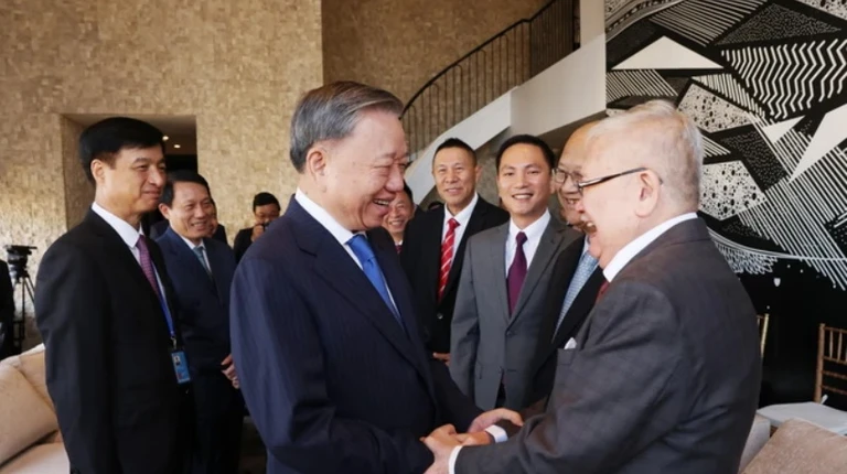 Tổng Bí thư, Chủ tịch nước Tô Lâm gặp mặt thân mật nhóm trí thức người Việt ở Houston