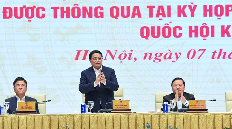 Thủ tướng Phạm Minh Chính: Cái gì đã chín, đã rõ thì luật hoá, không cầu toàn