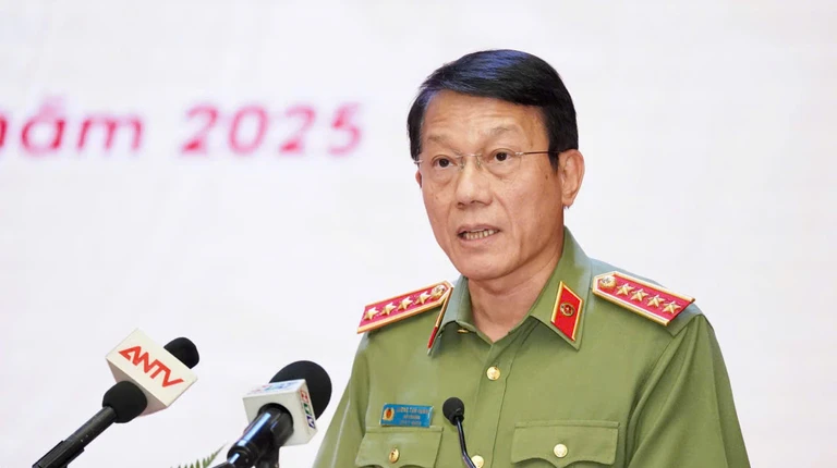 Bộ trưởng Công an Lương Tam Quang: 'Làm thật mạnh, làm thật nhanh, làm đến nơi đến chốn'