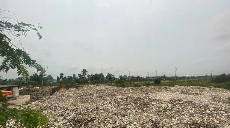 Khởi tố chủ cơ sở chế biến đổ hơn 324 tấn vỏ hàu ra môi trường