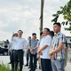 Phó Chủ tịch UBND TP.HCM Bùi Xuân Cường thị sát dự án vành đai 3