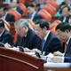 Chủ tịch nước Võ Văn Thưởng điều hành thảo luận ngày làm việc thứ ba Hội nghị Trung ương 8