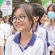 Học sinh Trường THPT Nguyễn Hữu Cầu, huyện Hóc Môn. Ảnh: NQ