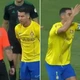 Ronaldo phản ứng kỳ lạ, hành động thô lỗ với trọng tài