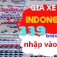 Xe Indonesia giá từ 339 triệu đồng/chiếc nhập nhiều về Việt Nam