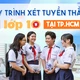 Infographic: Quy trình xét tuyển thẳng lớp 10 tại TP.HCM