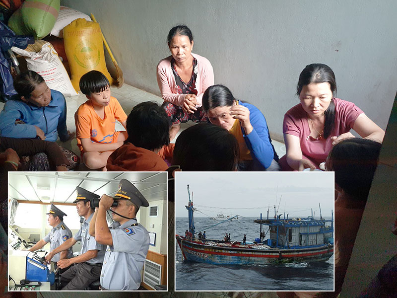Mong phép màu đến với 26 ngư dân mất tích