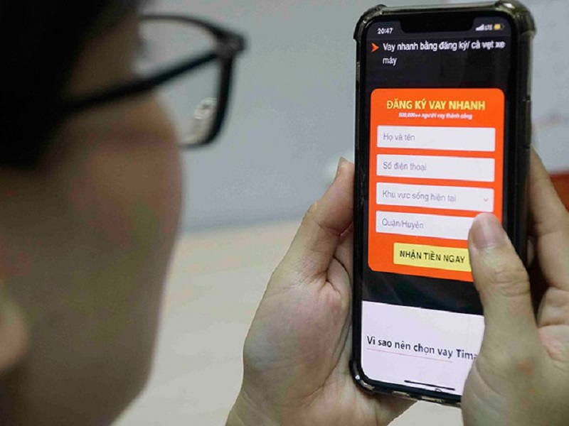 Bộ Công an trả lời việc vay tiền qua app