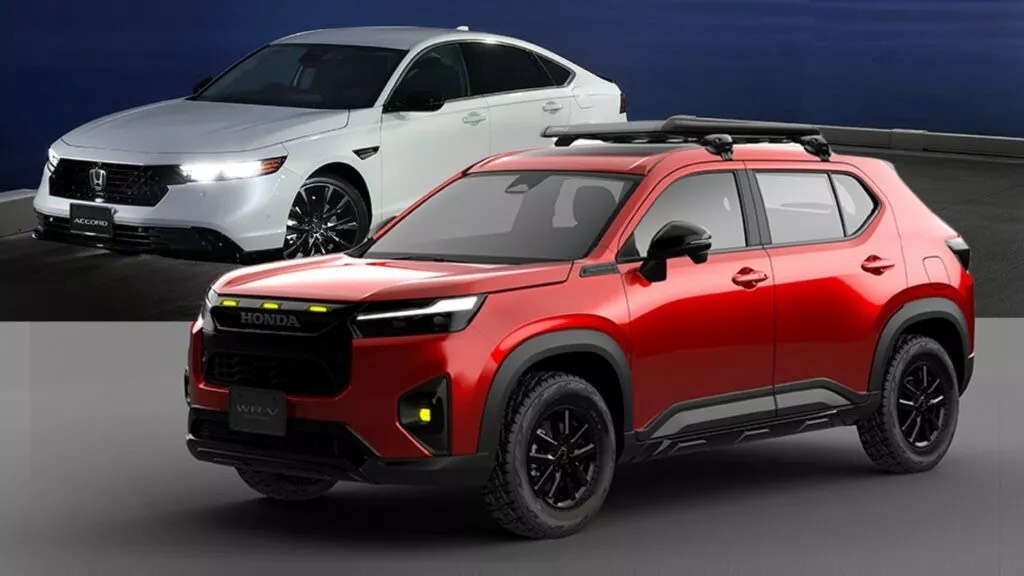 Honda đã công bố dòng sản phẩm của mình tại triển lãm Tokyo Auto Salon 2024. Ảnh: Carscoops.