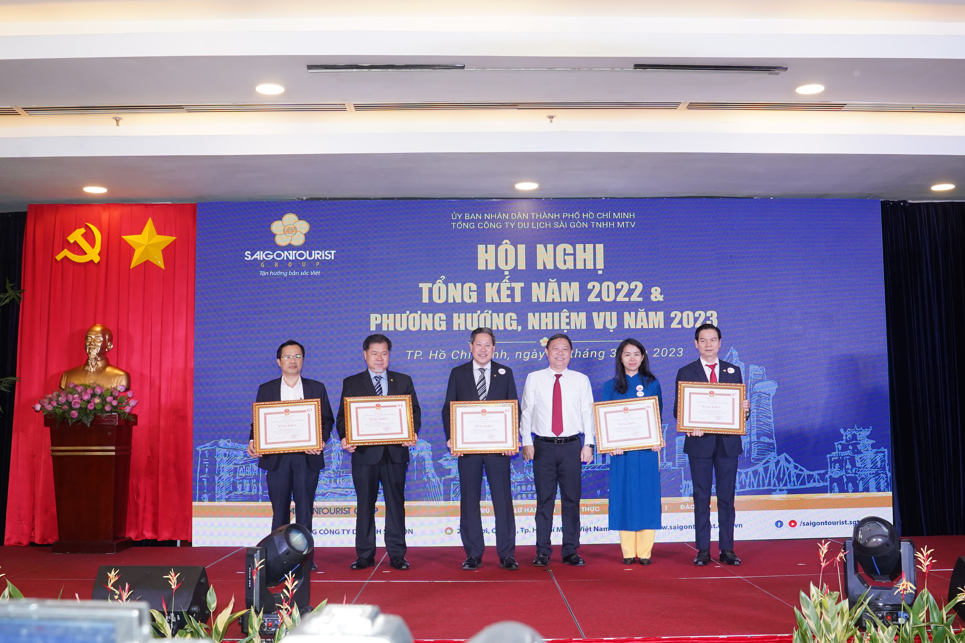 Saigontourist Group đặt mục tiêu sẽ thu về 14.000 tỉ đồng năm 2023