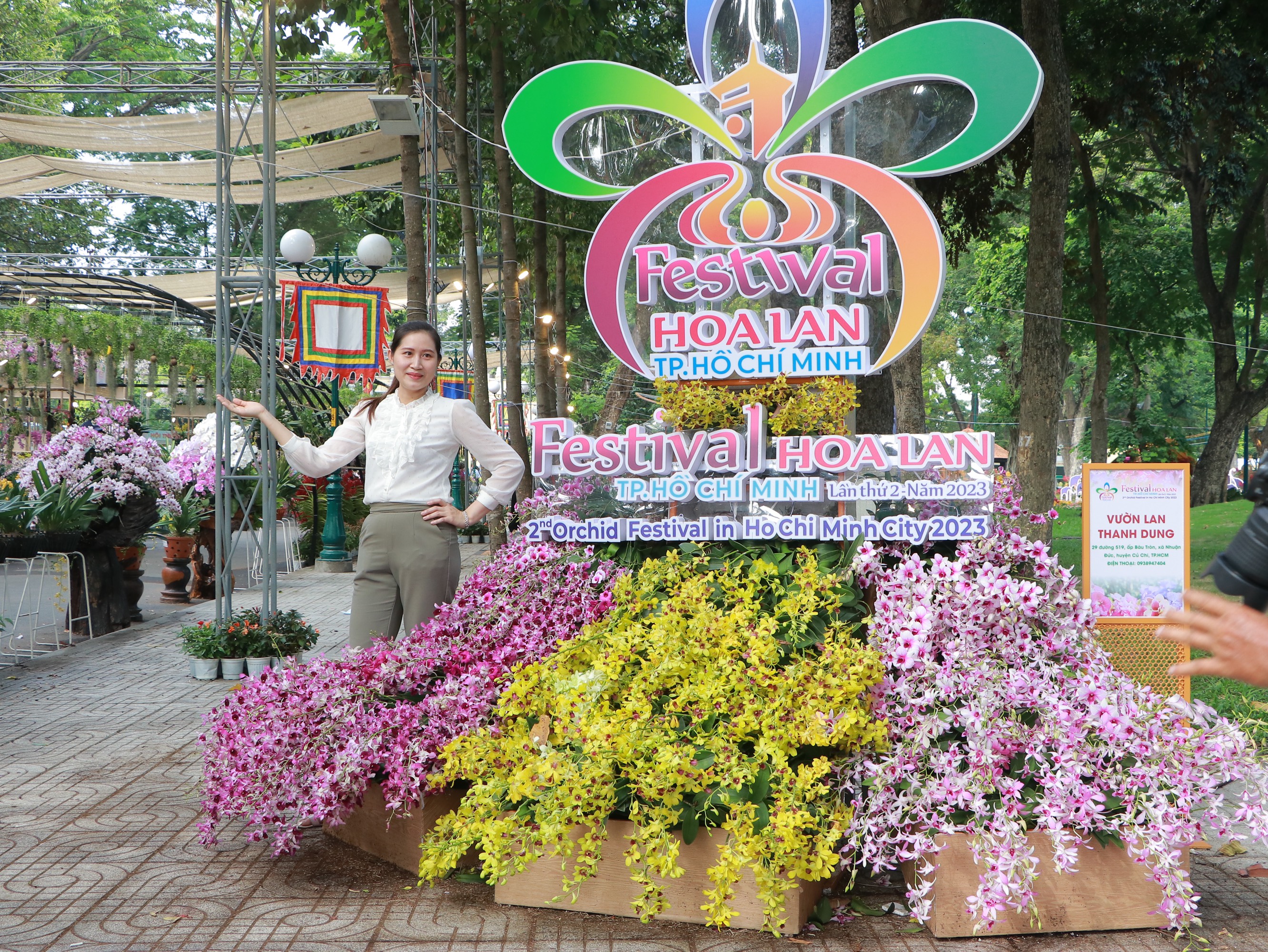 29.000 sản phẩm hội tụ tại Festival hoa lan ở TP.HCM