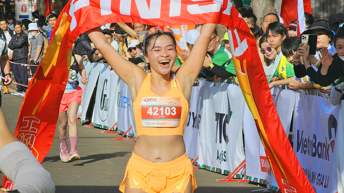 4.000 vận động viên tham gia giải chạy bộ 'Giấc mơ đại ngàn' ở Gia Lai
