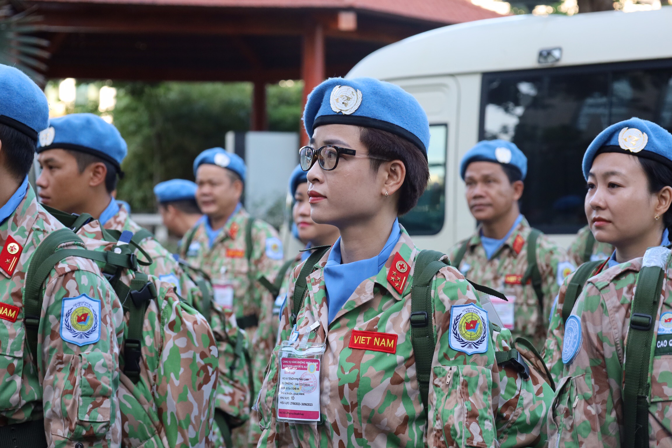 Những “bóng hồng” lên đường tham gia nhiệm vụ gìn giữ hòa bình Liên hợp quốc