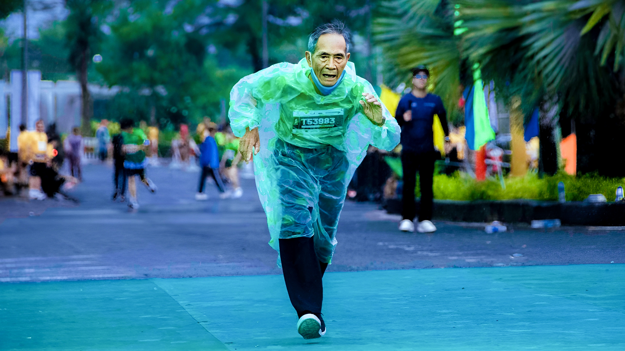Những hình ảnh 'dễ thương' tại Giải marathon quốc tế Mekong Delta Hậu Giang