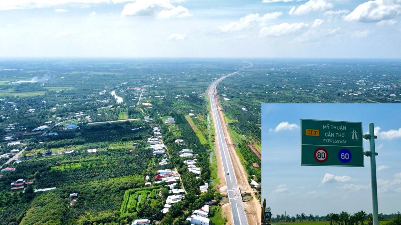Cao tốc Mỹ Thuận - Cần Thơ hoàn thành, quốc lộ 1 mất thế độc đạo