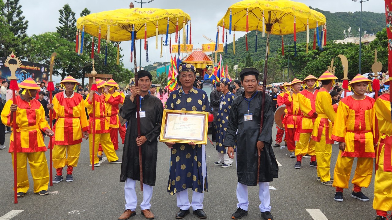 Lễ hội Nghinh Ông Vũng Tàu vào Danh mục Di sản văn hóa phi vật thể Quốc gia