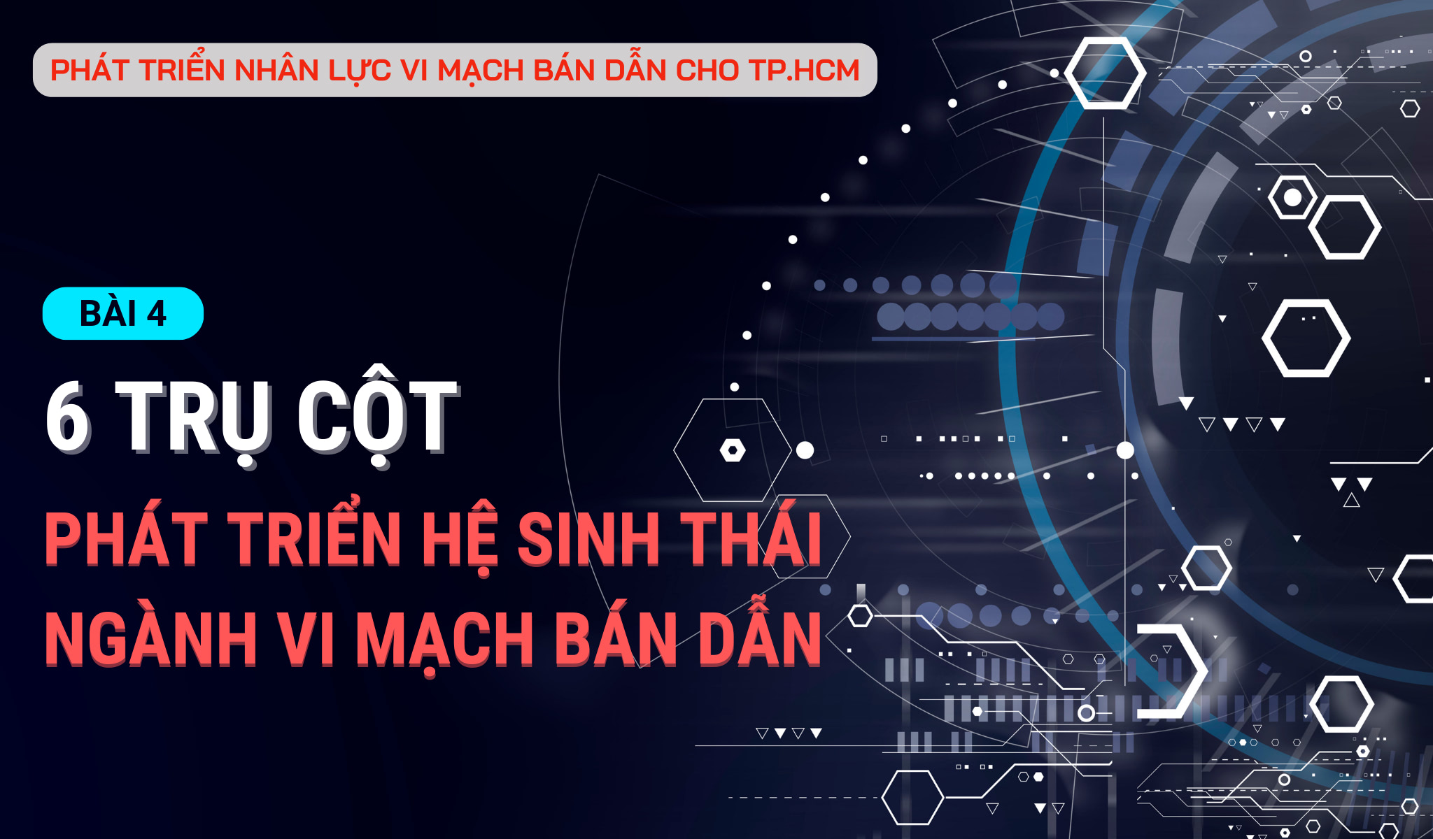 6 trụ cột phát triển hệ sinh thái ngành vi mạch bán dẫn