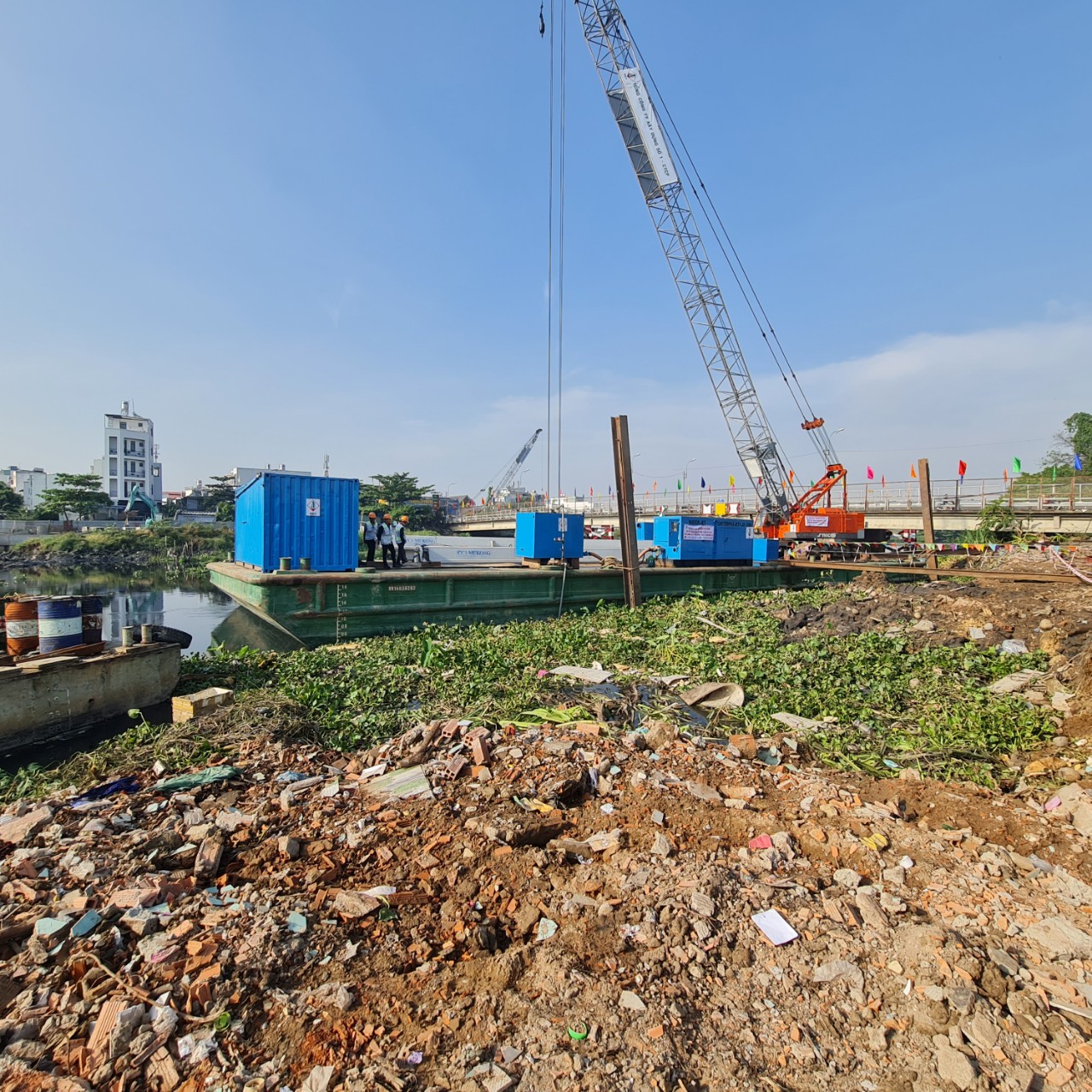 Làm gói thầu cuối cùng của dự án kênh Tham Lương - Bến Cát - rạch Nước Lên