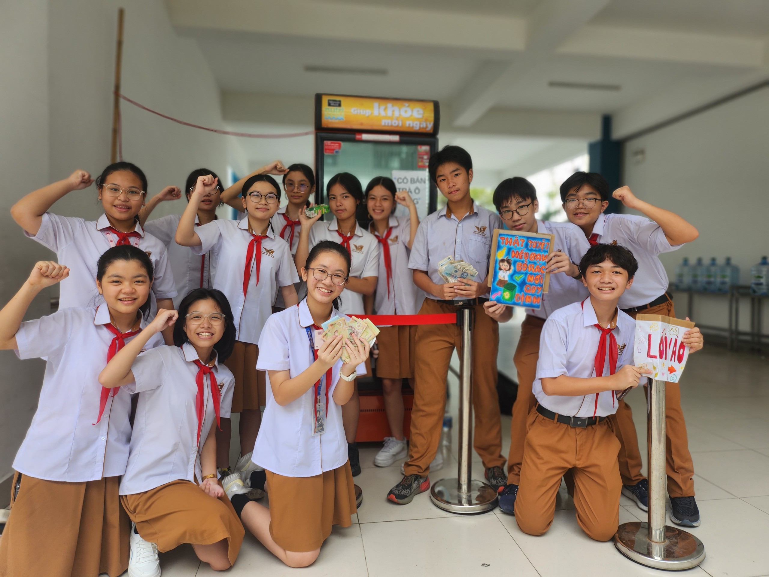 Học sinh trường Nguyễn Gia Thiều ‘Khởi nghiệp tuổi 14’