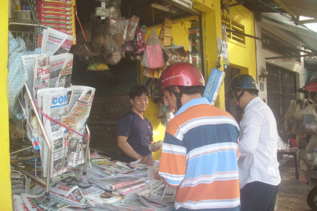 Vui - buồn nghề bán báo