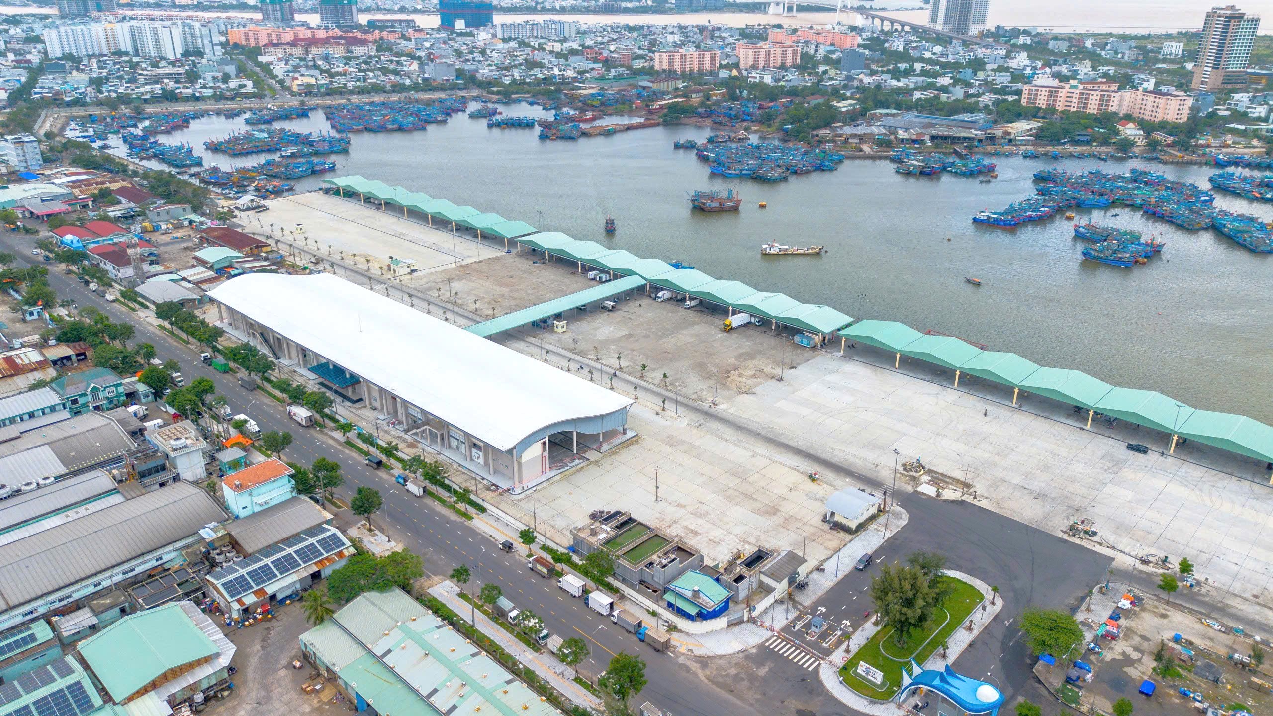 Diện mạo cảng cá lớn nhất miền Trung sau khi được nâng cấp 