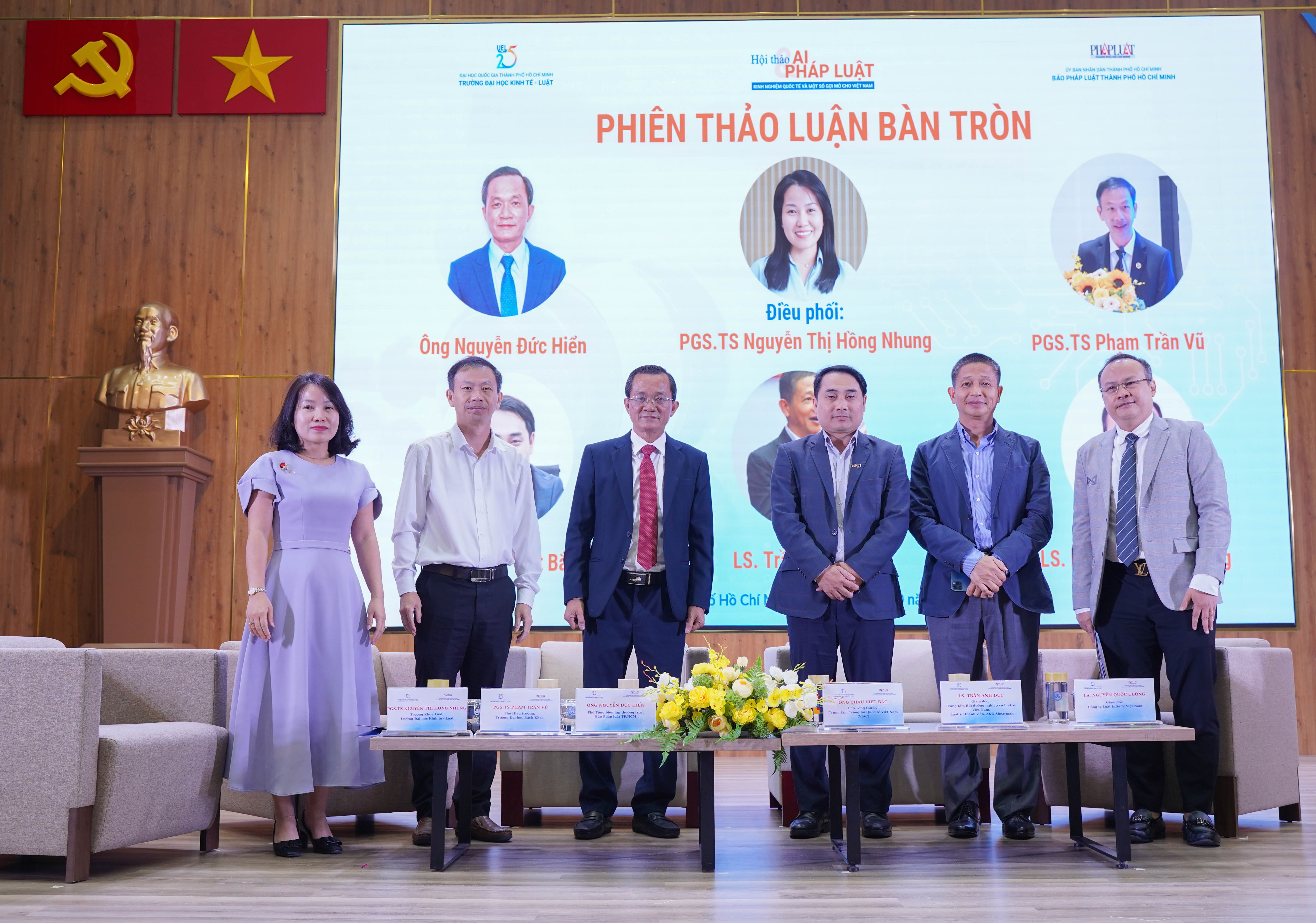 Toàn cảnh Hội thảo "AI và Pháp luật: Kinh nghiệm quốc tế và một số gợi mở cho Việt Nam"