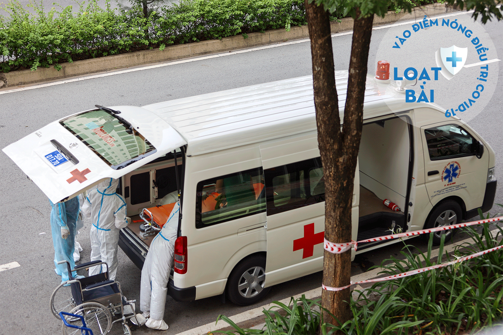 Bệnh viện dã chiến, phòng tuyến ngăn F0 chuyển nặng ảnh 6