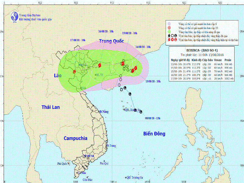 Sẵn sàng phương án sơ tán dân ứng phó bão số 4