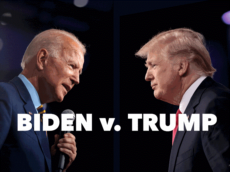 Video: Trực tiếp tranh luận Trump-Biden